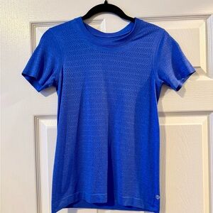 NWOT Lululemon (S) Blue Short Sleeve Top
